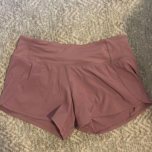 Lululemon shorts pink size 6